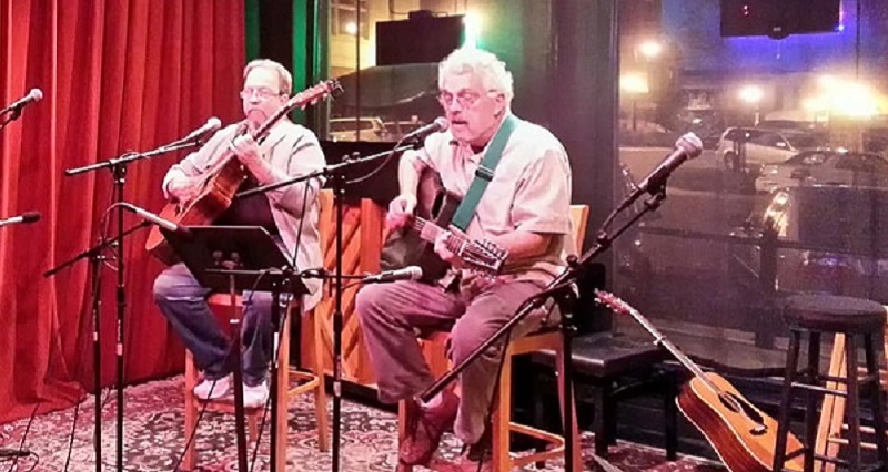 Guyz With Bad Eyez - Merv Collins has dazzled audiences with his masterful fingerstyle acoustic guitar. Don Humbertson adds soaring vocals and great guitar playing. Together they are Guyz With Bad Eyez.