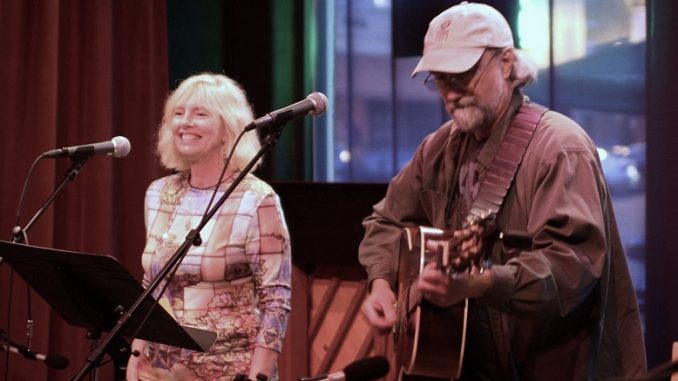 Russ and Diane Ward started singing together in public at the Masthouse in Woodstock.