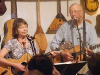 Judy Matzen and Keith John perform together at the Mast House.