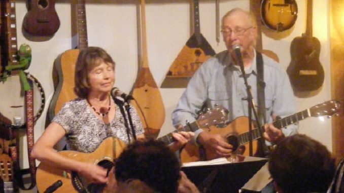 Judy Matzen and Keith John perform together at the Mast House.