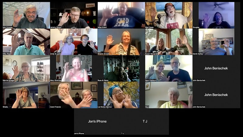 Every Saturday Virtual Open Mics (August 2022) feature performers from our community and beyond. Read more, sign up to perform.