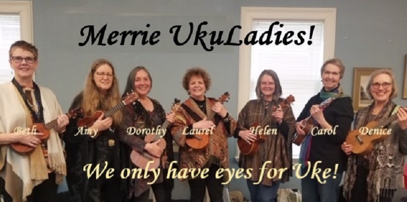We are a group of women who enjoy playing and singing with each other. We cover a wide genre of music and we're committed to having a great time playing. We've played in churches, restaurants, parks, stages and on street corners!