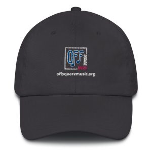 Off Square Music Hat (dark colors)