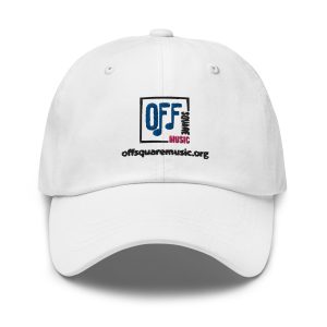 Off Square Music Hat (light colors)