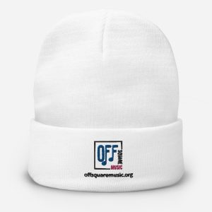 Off Square Music - Embroidered Beanie (light colors)