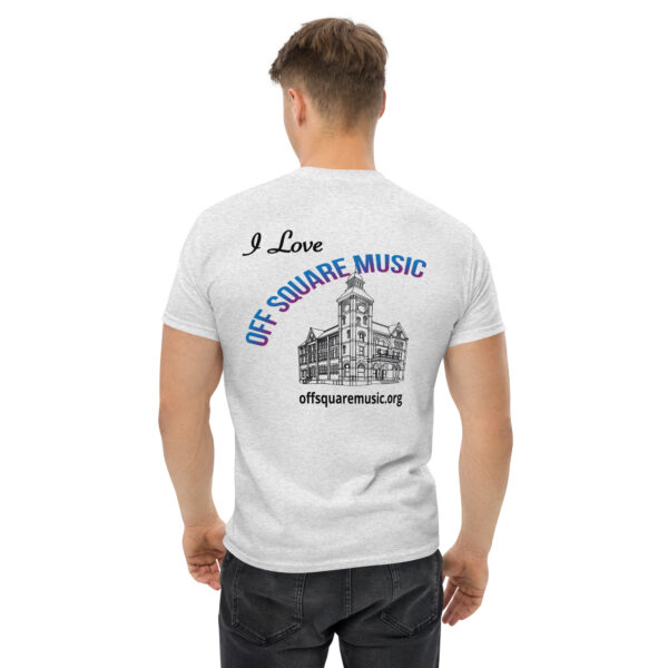 I Love Off Square Music - Men's classic tee (light colors) - Image 11