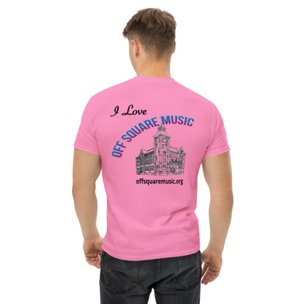I Love Off Square Music - Men's classic tee (light colors) - Image 3