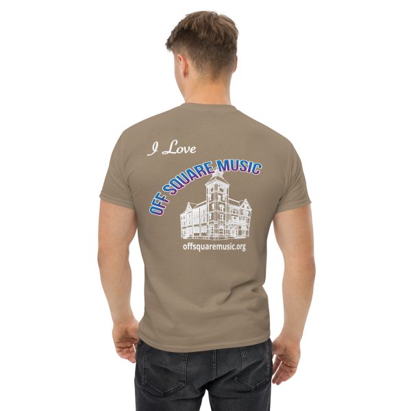 I Love Off Square Music - Men's classic tee (dark colors) - Image 27