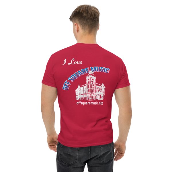 I Love Off Square Music - Men's classic tee (dark colors) - Image 19