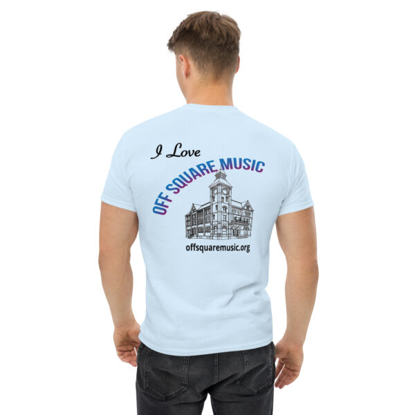I Love Off Square Music - Men's classic tee (light colors) - Image 9