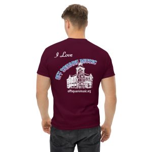 I Love Off Square Music - Men's classic tee (dark colors)