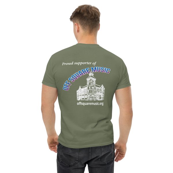 Proud supporter of Off Square Music - Men's classic tee (dark colors) - Image 25