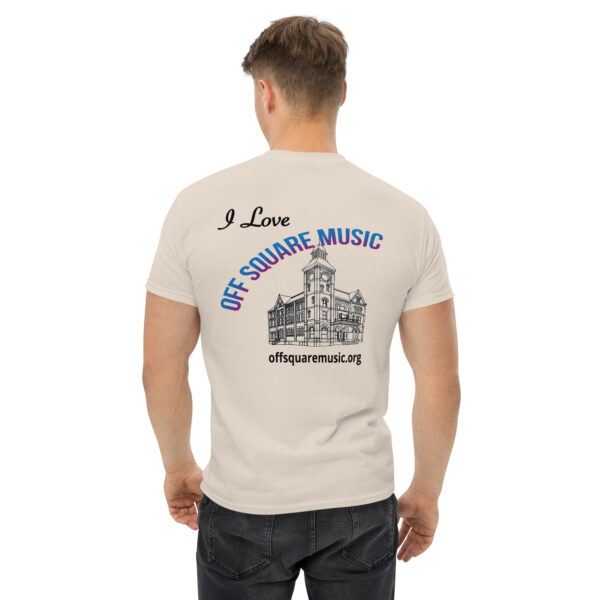I Love Off Square Music - Men's classic tee (light colors) - Image 7