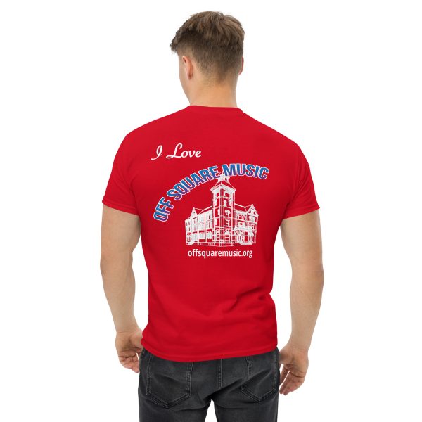 I Love Off Square Music - Men's classic tee (dark colors) - Image 15