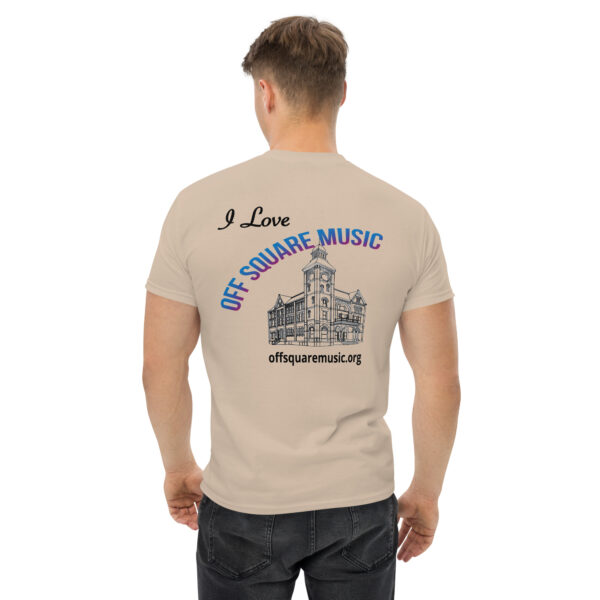 I Love Off Square Music - Men's classic tee (light colors) - Image 5