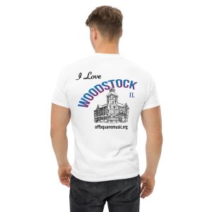 I Love Woodstock - Men's classic tee (light colors)