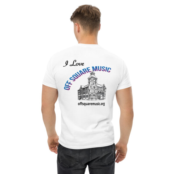 I Love Off Square Music - Men's classic tee (light colors)