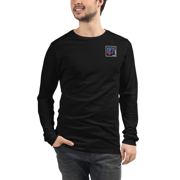 I Love Off Square Music - Unisex Long Sleeve Tee (dark colors) - Image 14