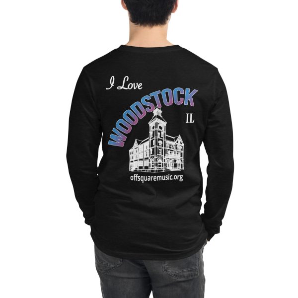 I Love Woodstock - Unisex Long Sleeve Tee (dark colors) - Image 12