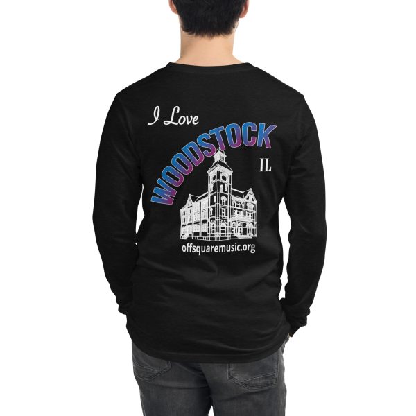 I Love Woodstock - Unisex Long Sleeve Tee (dark colors) - Image 23