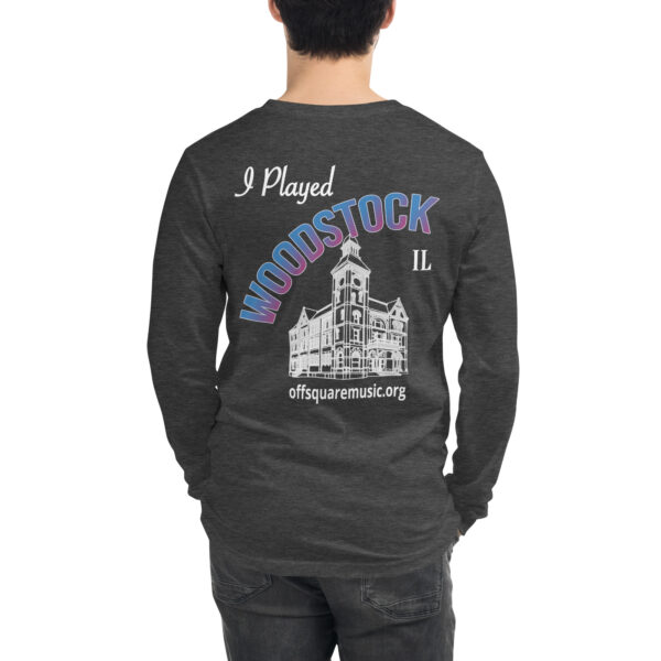 I Played Woodstock - Unisex Long Sleeve Tee (dark colors) - Image 6