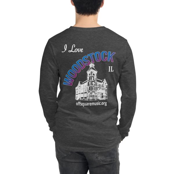 I Love Woodstock - Unisex Long Sleeve Tee (dark colors) - Image 32