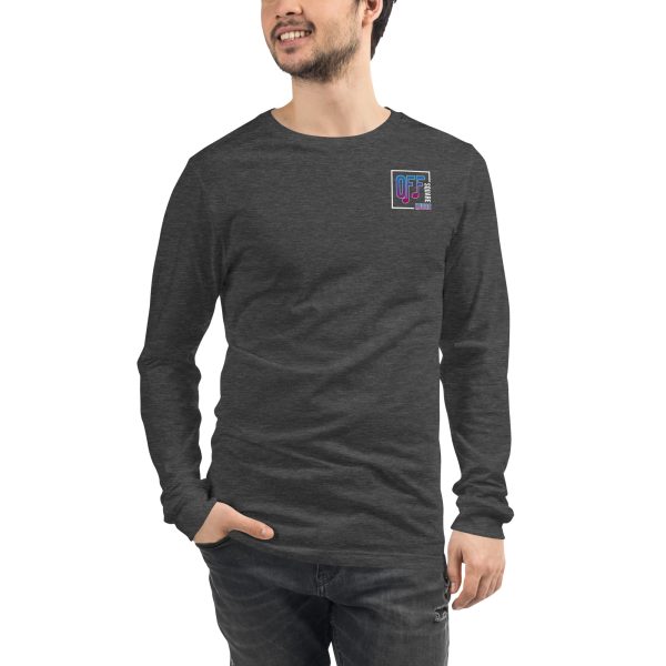 I Love Off Square Music - Unisex Long Sleeve Tee (dark colors) - Image 21