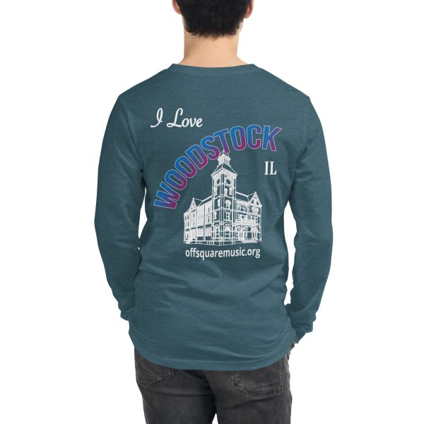I Love Woodstock - Unisex Long Sleeve Tee (dark colors) - Image 38