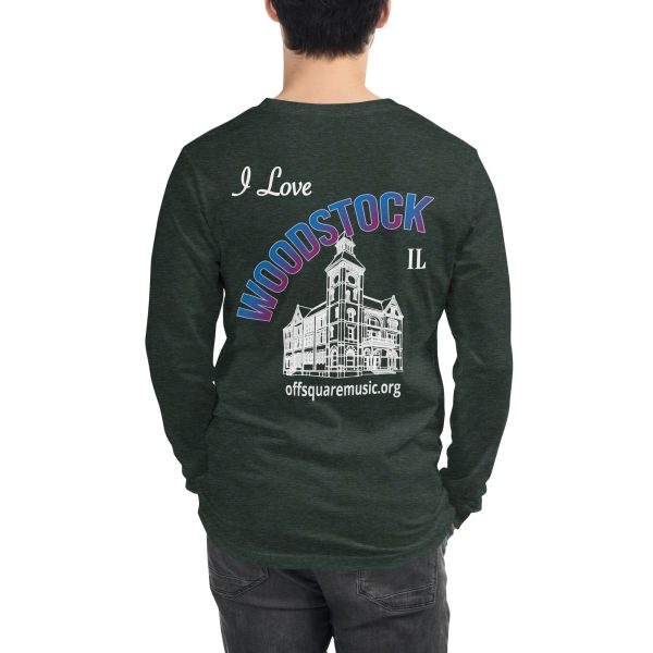 I Love Woodstock - Unisex Long Sleeve Tee (dark colors) - Image 30
