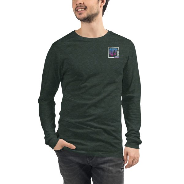 I Love Off Square Music - Unisex Long Sleeve Tee (dark colors) - Image 19