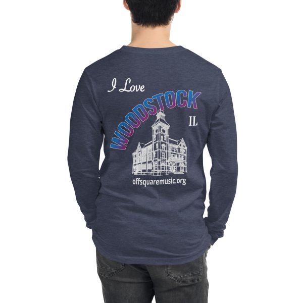 I Love Woodstock - Unisex Long Sleeve Tee (dark colors) - Image 8