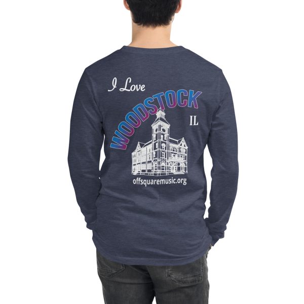 I Love Woodstock - Unisex Long Sleeve Tee (dark colors) - Image 36