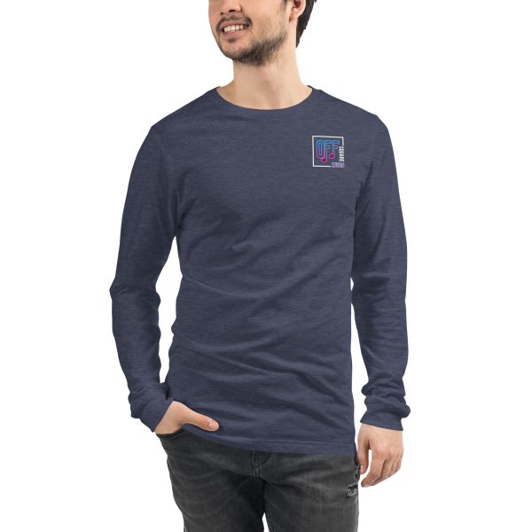 I Love Off Square Music - Unisex Long Sleeve Tee (dark colors) - Image 25