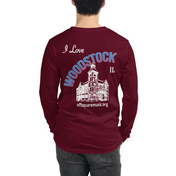 I Love Woodstock - Unisex Long Sleeve Tee (dark colors) - Image 13