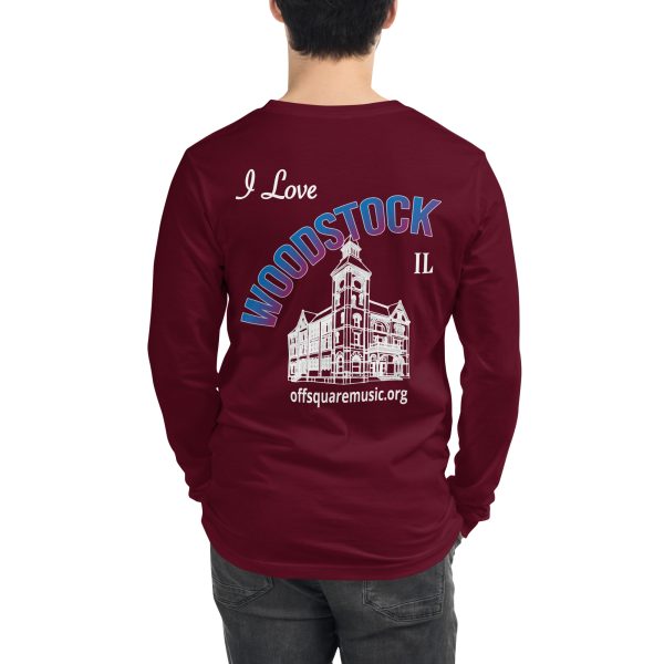 I Love Woodstock - Unisex Long Sleeve Tee (dark colors) - Image 26