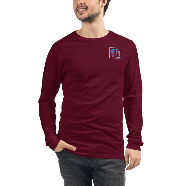 I Love Off Square Music - Unisex Long Sleeve Tee (dark colors) - Image 15