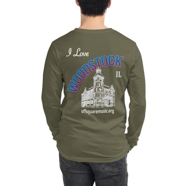 I Love Woodstock - Unisex Long Sleeve Tee (dark colors) - Image 10