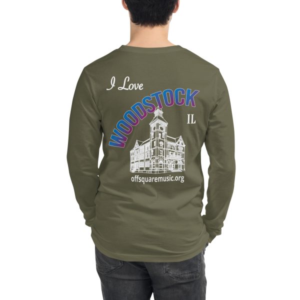 I Love Woodstock - Unisex Long Sleeve Tee (dark colors) - Image 40