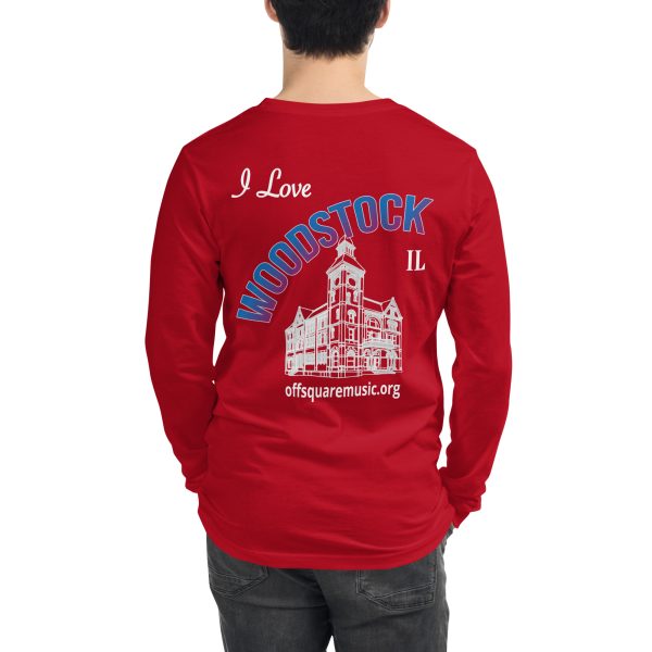 I Love Woodstock - Unisex Long Sleeve Tee (dark colors) - Image 5