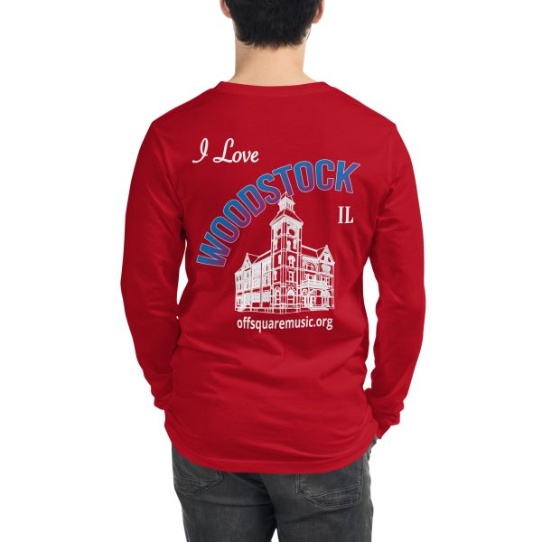 I Love Woodstock - Unisex Long Sleeve Tee (dark colors) - Image 28