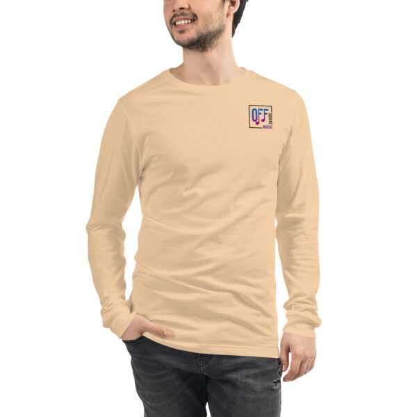 I Love Off Square Music - Unisex Long Sleeve Tee (light colors) - Image 6