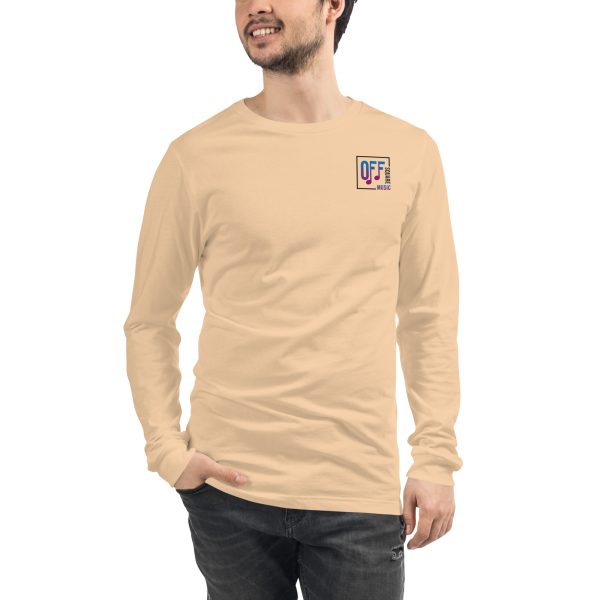 Proud supporter of Off Square Music - Unisex Long Sleeve Tee (light colors) - Image 6