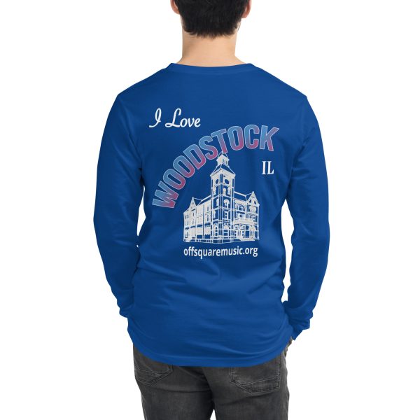 I Love Woodstock - Unisex Long Sleeve Tee (dark colors) - Image 7