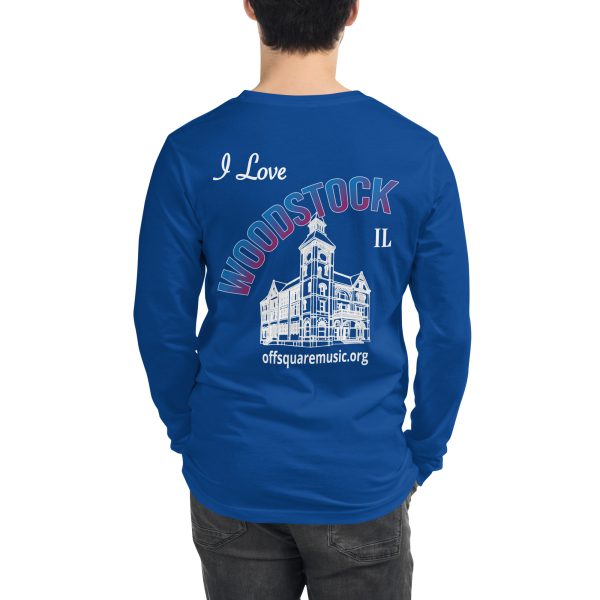 I Love Woodstock - Unisex Long Sleeve Tee (dark colors) - Image 34
