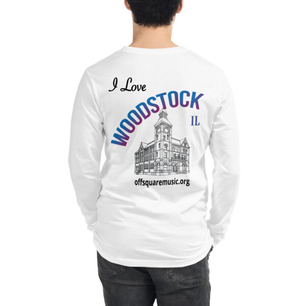 I Love Woodstock - Unisex Long Sleeve Tee (light colors)