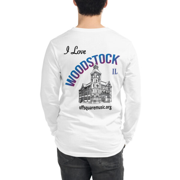 I Love Woodstock - Unisex Long Sleeve Tee (light colors) - Image 6