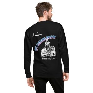 I Love Off Square Music - Unisex Premium Sweatshirt (dark colors)
