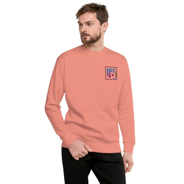 I Love Woodstock - Unisex Premium Sweatshirt (light colors) - Image 3