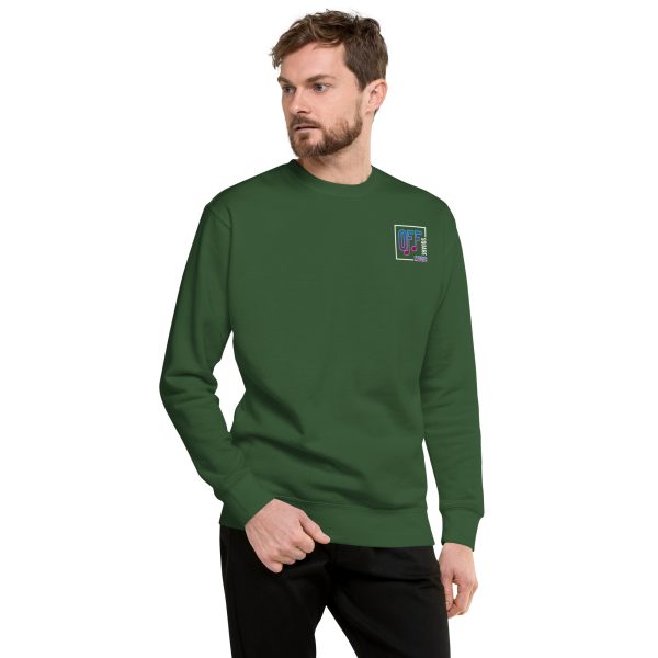 I Love Off Square Music - Unisex Premium Sweatshirt (dark colors) - Image 8