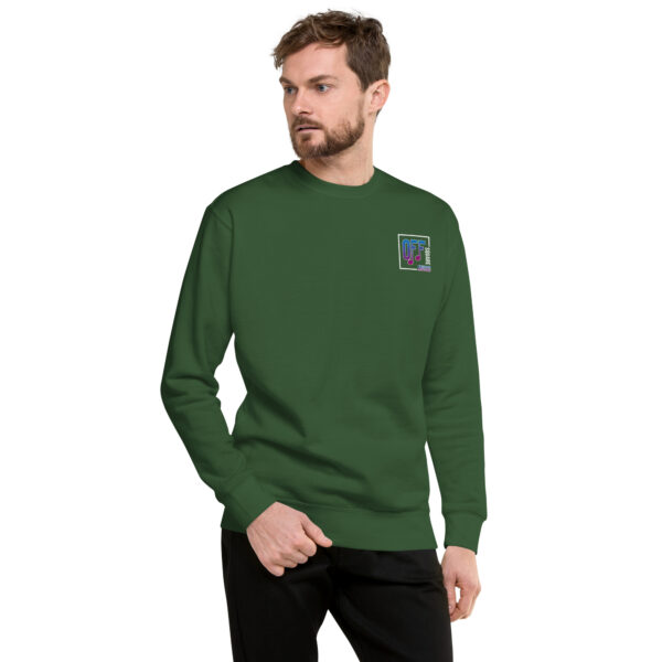 I Love Woodstock - Unisex Premium Sweatshirt (dark colors) - Image 10